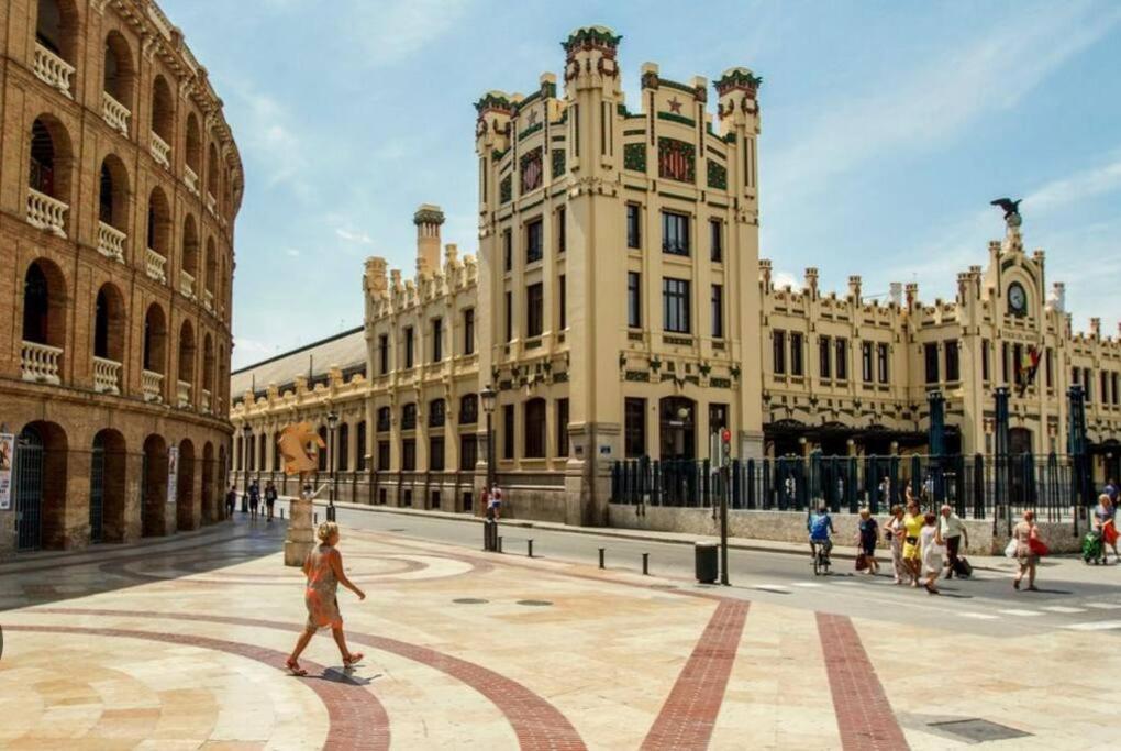 Appartamento Centrico Cerca Al Ayuntamiento+Luminoso+Acogedor Valenza Esterno foto